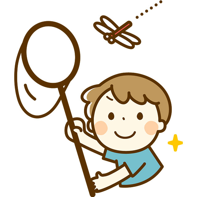 健康で活動的な子ども